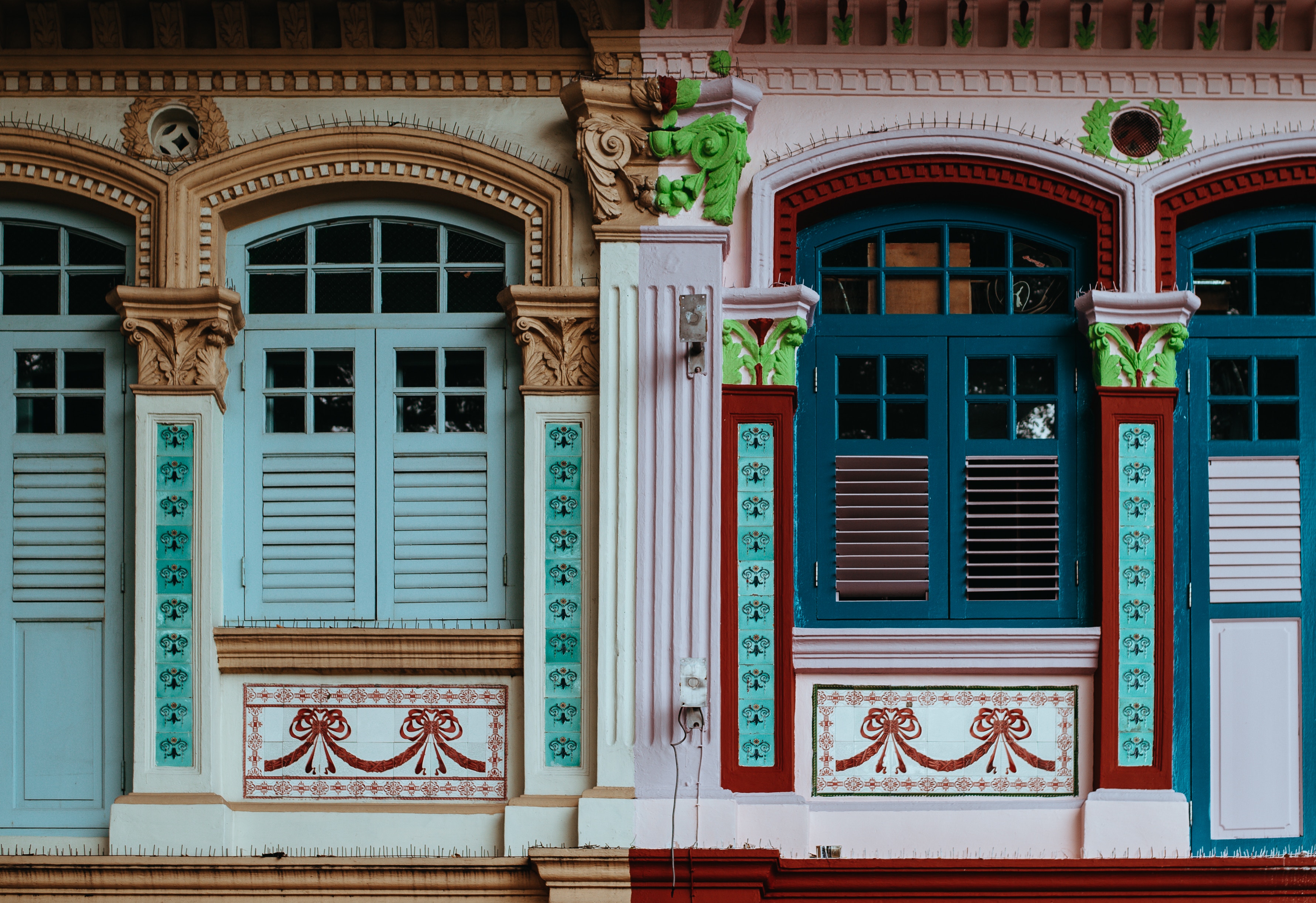 Pintura para exteriores — fachada pintada